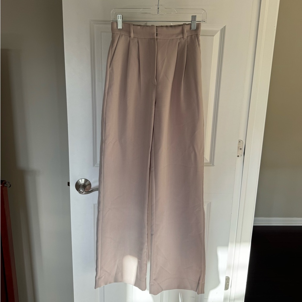 Abercrombie Sloan Trouser in cream.  25 long